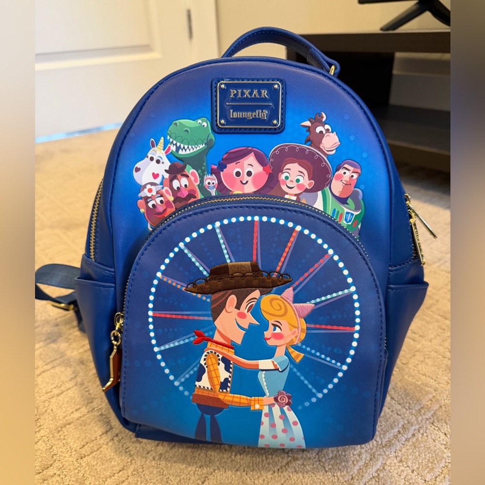 Loungefly Pixar Backpack with Toy Story Characters